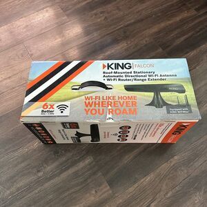 New In Box King Falcon Directional WiFi Antenna + WiFiMax Router Range Extender